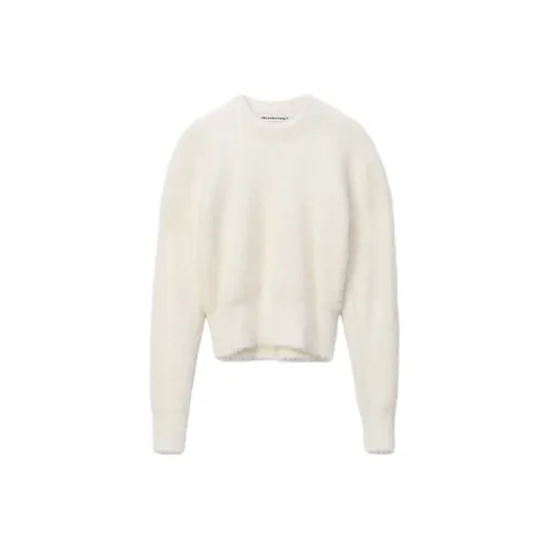 alexander wang Белые Женские Свитеры
