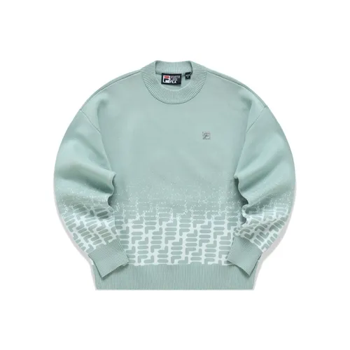 FILA Ванильно-зеленый Женские Свитеры