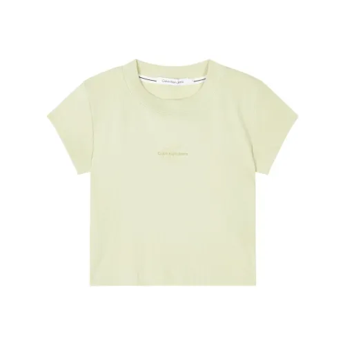 Calvin Klein T-рубашка женская зеленая