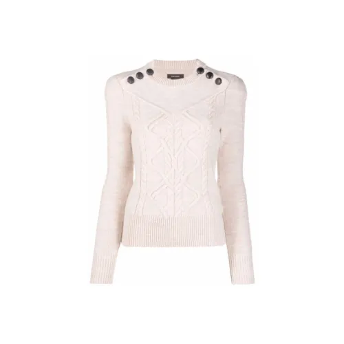 ISABEL MARANT Бежевые Женские Свитеры