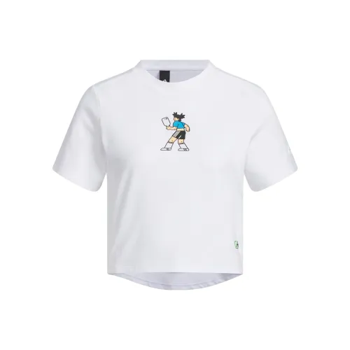 Adidas X SEEBIN Co Бренд SS23 Рубашка Женская Белая