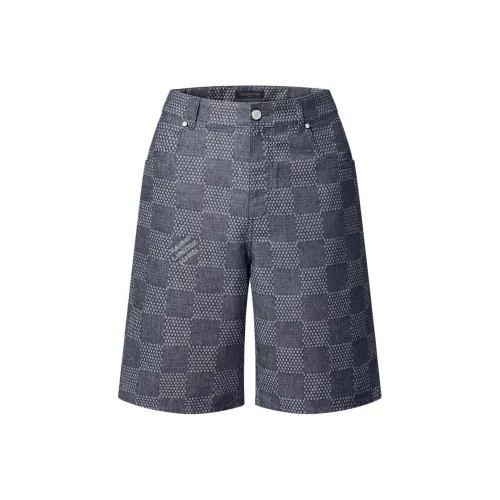 LOUIS VUITTON FW24 Повседневные шорты Мужские Синие