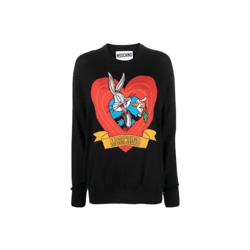 MOSCHINO Черные Женские Свитеры