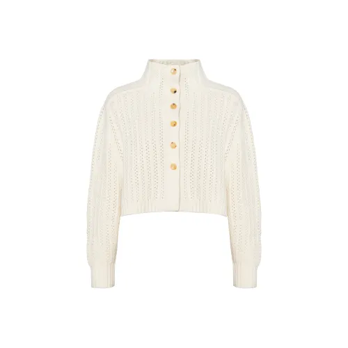 MaxMara Экрю Женские Свитеры