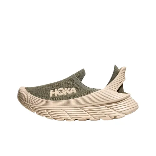 HOKA ONE ONE Restore TC Беговые кроссовки Низкий топ Зеленый Унисекс