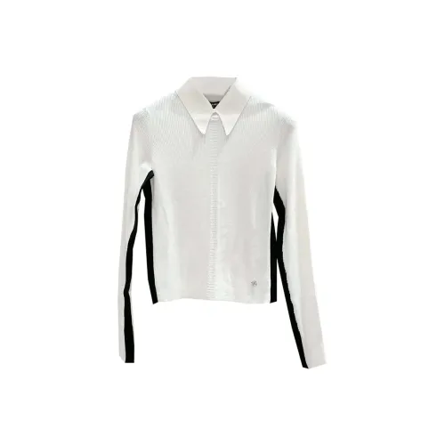 CHANEL Белые Женские Свитеры