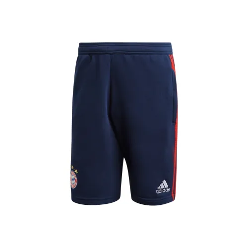 Adidas FC Bayern Munich Soccer Collection 3S SWT SHO Спортивные шорты Men's College Темно-синий Bayern Красный