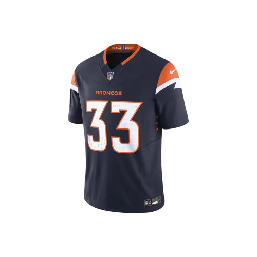 nike SS24 Dri Fit NFL Ограниченный FOOTBALL JERSEY Футбол Джерси Мужской Морской синий