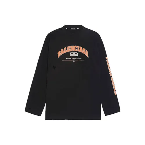 Balenciaga T-Shirt Женская Черная