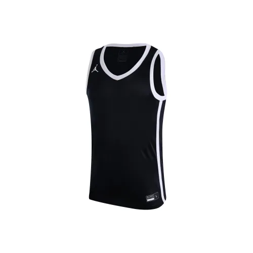 Jordan SS24 Dri Fit Баскетбольная Джерси Мужская Команда Черная