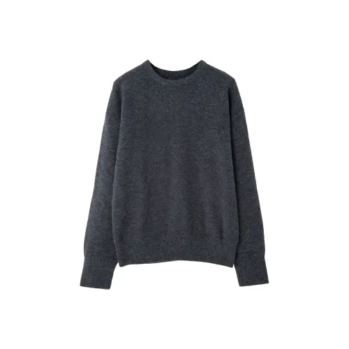 SOON FLOWER Свитер Женский Темно-Серый