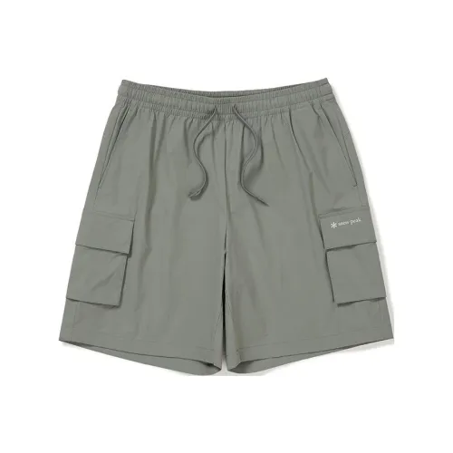SNOW PEAK Повседневные шорты Unisex Light Хаки