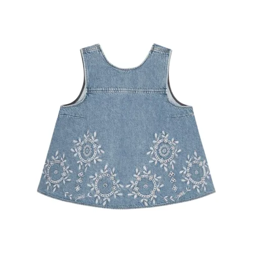 GANNI Синие Женские Майки