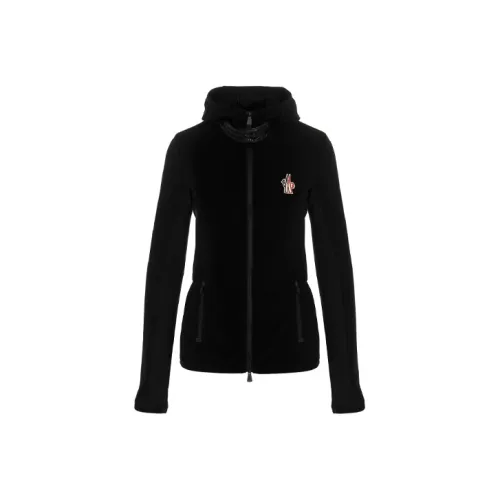 Moncler Grenoble Свободный крой Свитер Женский Черный