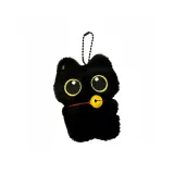 Желтый колокольчик, черный кот, щипет