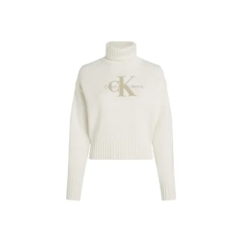 Calvin Klein Белые Женские Свитеры