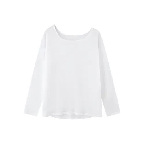 Shuhao Bai T Рубашка Женская Белая