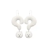 2 шт Вопросительный знак Медвежонок Подвеска