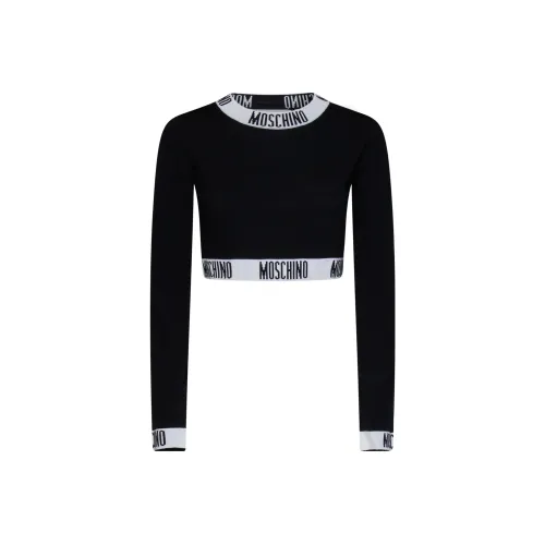 MOSCHINO Черные Женские Свитеры