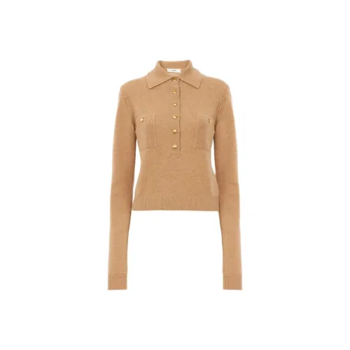 Chloe Свитер Женский Белый Коричневый