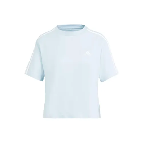 Adidas Essentials T-Shirt Женская Светло-Синяя