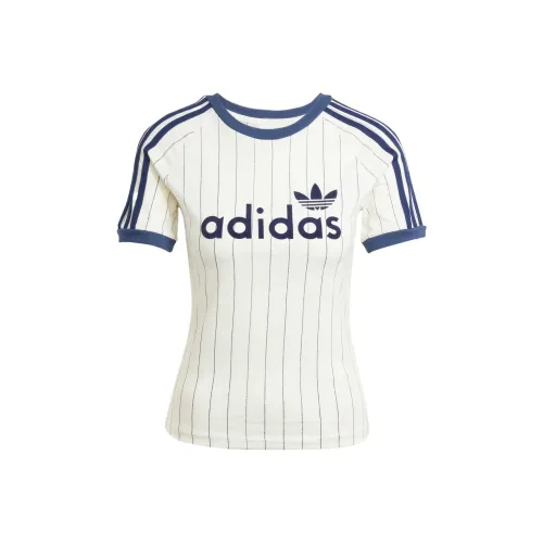 Adidas Originals Реглан-рукав Т-рубашка Женская Экрю