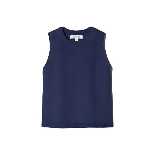 UNIQLO Comptoir des Cotonniers Collaboration SS25 Майка Женская Синяя