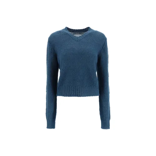 Maison Margiela Синие Женские Свитеры