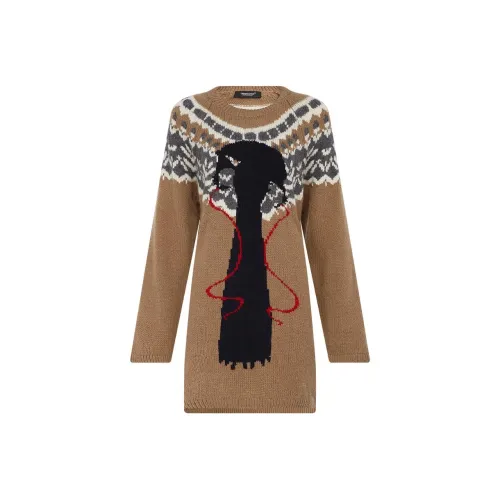 UNDERCOVER Коричневый Женские Свитеры