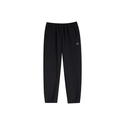 RIGORER Повседневные брюки Унисекс Чисто черный