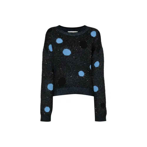 DVF Diane Von Furstenberg SS24 Свитер Женский Черный