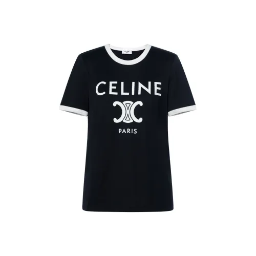 CELINE Черные Женские Футболки