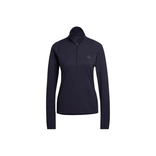 Adidas Темно-синие Женские Футболки