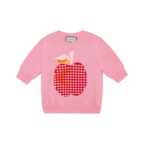 GUCCI Розовые Женские Свитеры