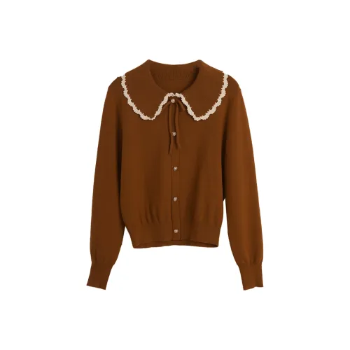 Olrain Карамель Женские Свитеры