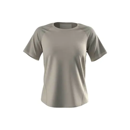 SALOMON T Рубашка Женская Стрептопелий Коричневый