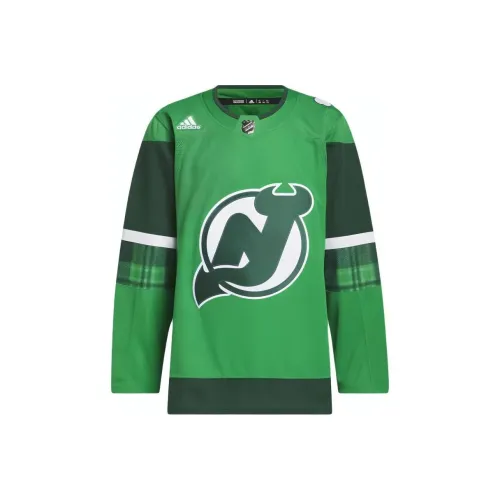 Adidas Футбол Джерси Новый Джерси Devils Мужской Kelly Зеленый 11ccm