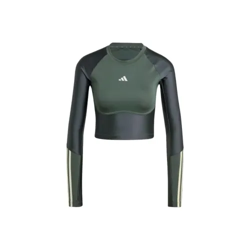 Adidas Зеленые Женские Футболки