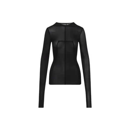 RICK OWENS Черные Женские Т-рубашки
