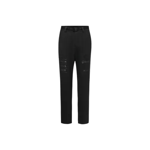DESCENTE SKI STYLE BK Мужские спортивные брюки черного цвета