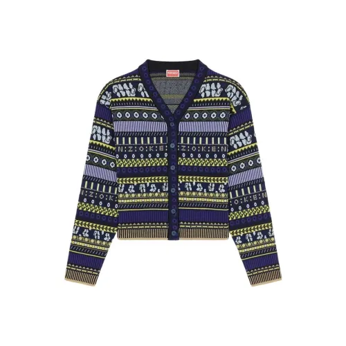 KENZO Женские свитеры полуночного синего цвета