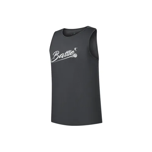 QIAODAN Баскетбольная Джерси Мужская Железо Серый