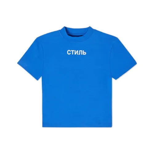 HERON PRESTON Blue Женские T-рубашки