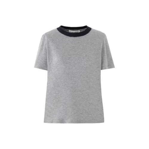 SOON FLOWER Стандартная T-рубашка Женская Фотиния Серый