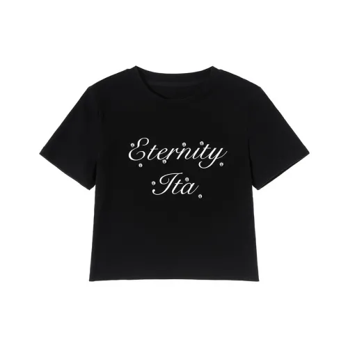 ETERNITY ITA Черный Женские Короткие Топы