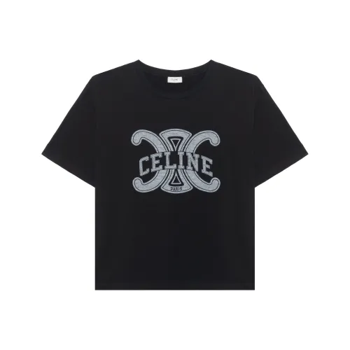 CELINE Черные Женские Футболки