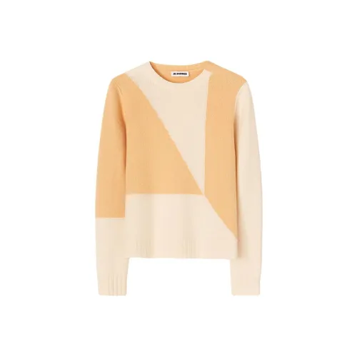 JIL SANDER Оранжево-желтые Женские Свитеры