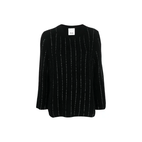 ALLUDE Черные Женские Свитеры