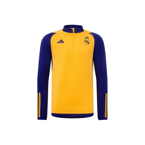 Adidas Real Madrid TIRO 23 Топ Футбол Джерси Мужской Желтый