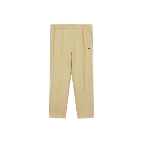 LACOSTE 02S/Молочный кофейный Мужские спортивные брюки